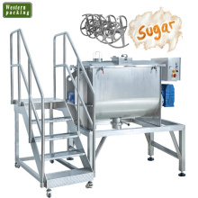 Zuckerpulvermixer, Bandzuckermixer, horizontaler Zuckerballermixer